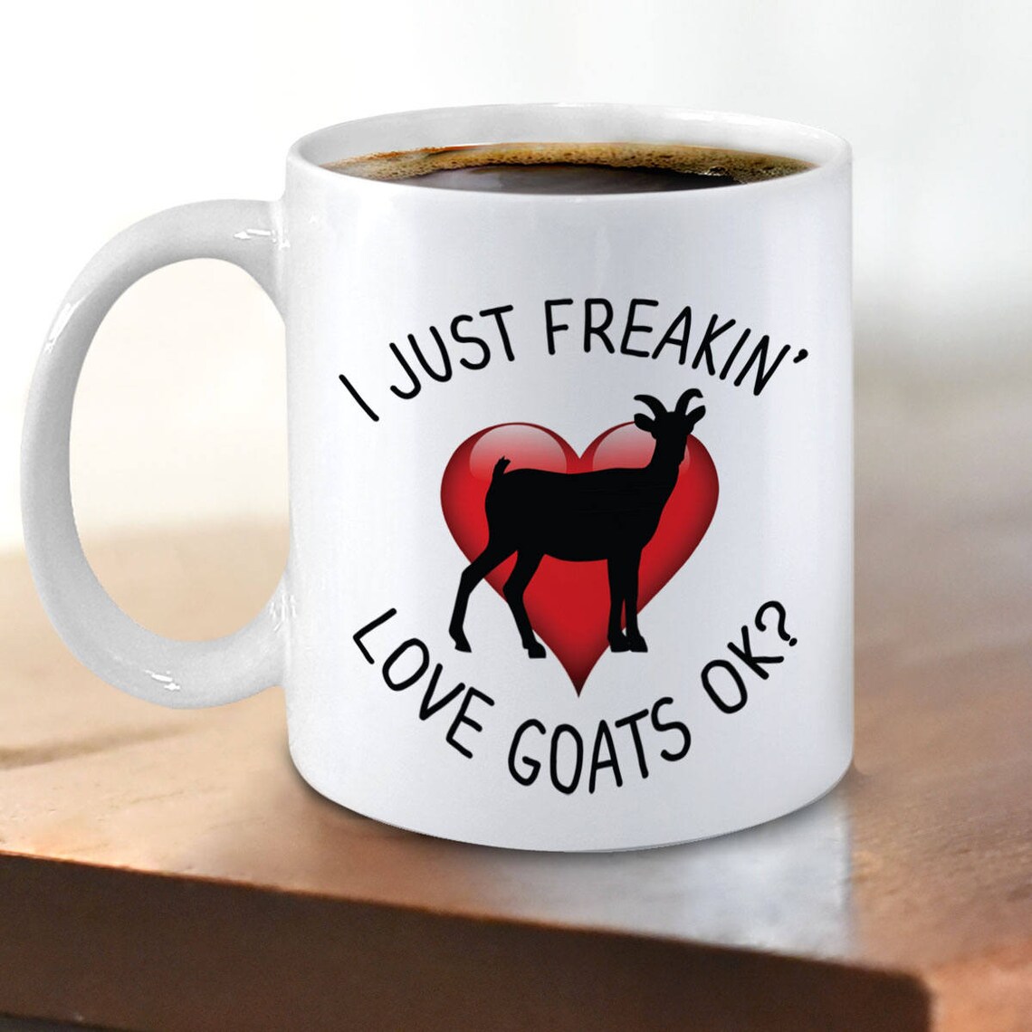 FUNNY GOAT MUG Goat Mom for Billy Goat Owner Lovers Gift Idea Etsy