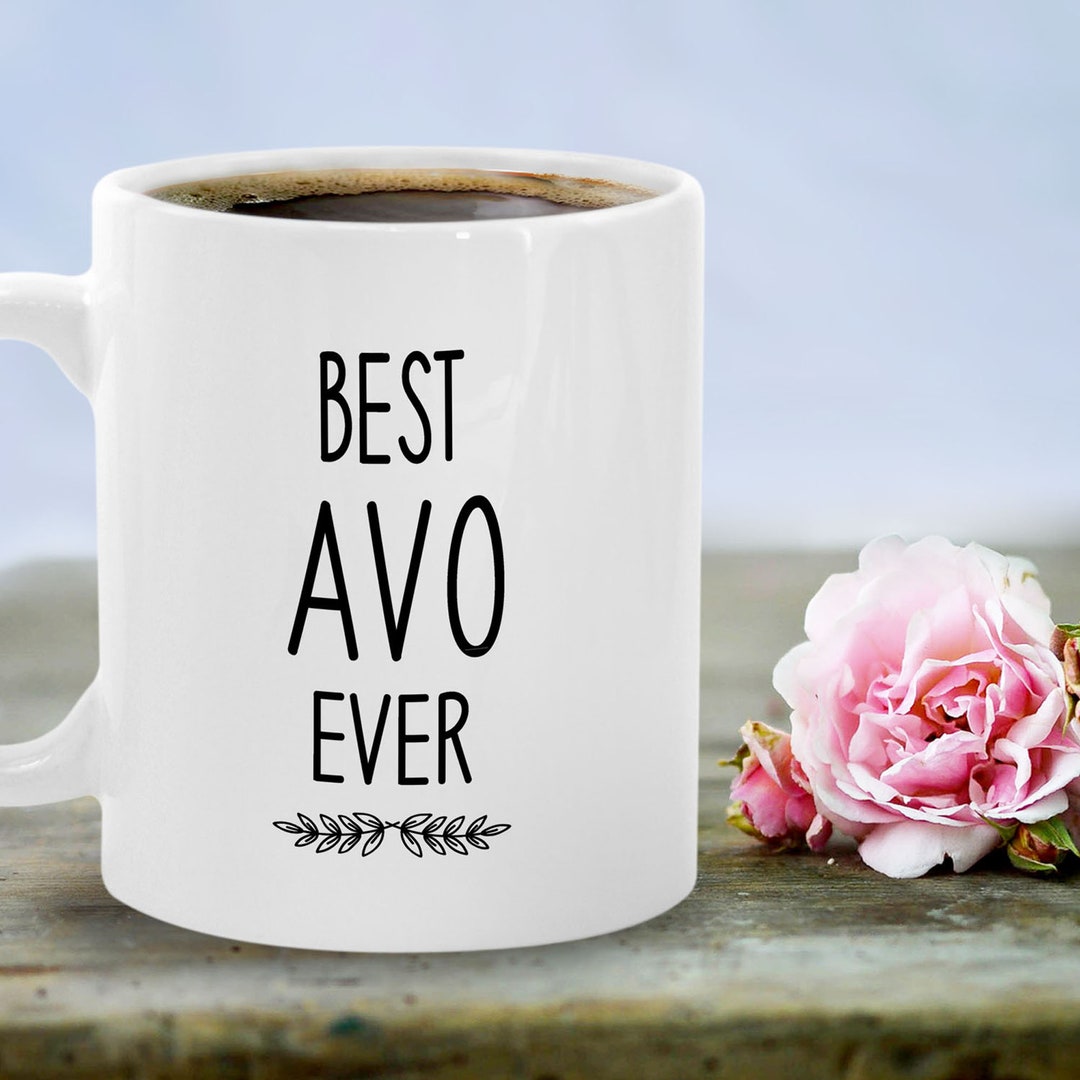 Best Avo Ever Mug Portuguese Grandmother Gift Minimalist Grandma Mug Etsy