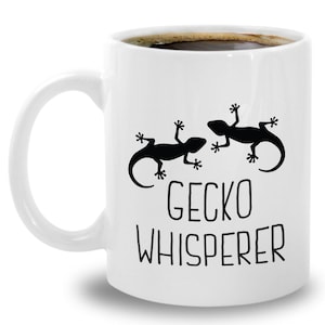 Gecko Whisperer Mug - Funny Gag Gift For Lizard Mom Dad Owners