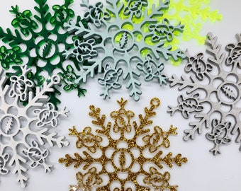 Grateful Terrapin Snowflake Ornament