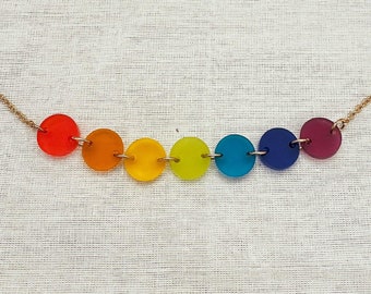 Rainbow Chakra Necklace