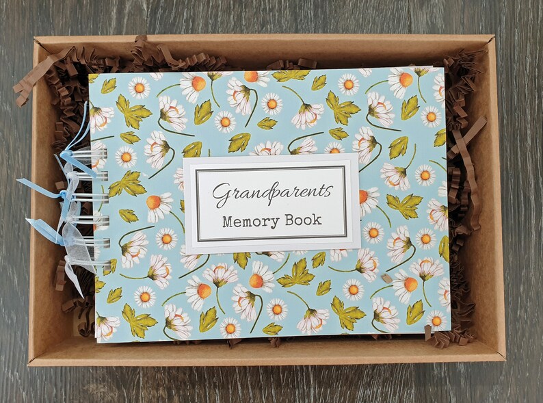 Grandparents boasting book keepsake gift for grandma / nanny Etsy