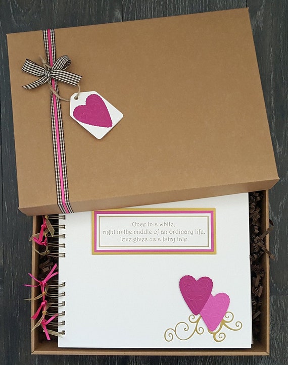 handmade scrapbook for boyfriend