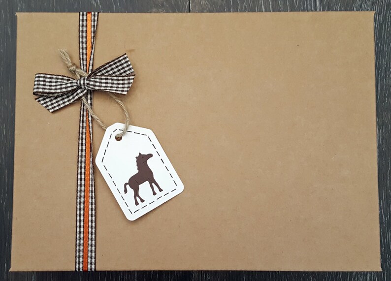 Horse lover gift pony scrapbook 8x 6 Memory Book can be personalised 画像 7