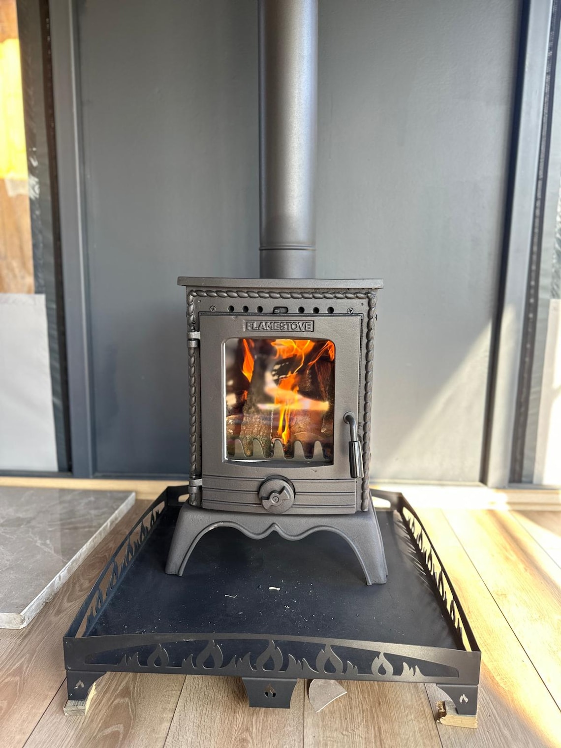 Cast Iron Wood Burning Stove, Indoor Fireplace Stove, Wood Burning ...