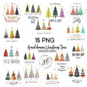 Hand drawn Christmas Tree