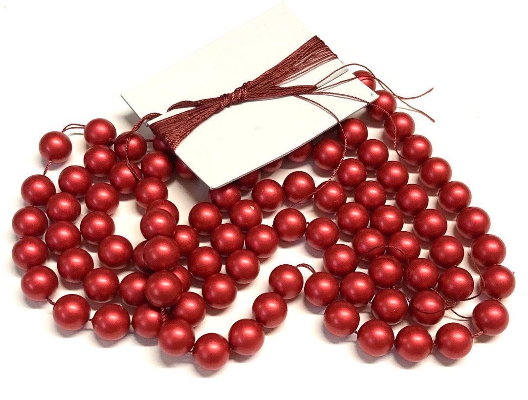 10mm Rouge Pearls Austrian Crystal Pearls Red Pearls Full Package 100