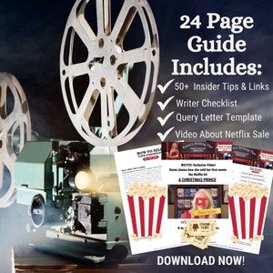 This Writers Guide: How to sell your screenplay includes more than 50 writing tips that will take you step by step through the writer checklist ( also included) showing you how to sell your movies and TV shows. Includes templates and videos, too!