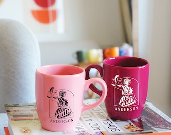 Personalized Lawyer Mug, Custom Logo 8oz Ceramic Coffee Mug
