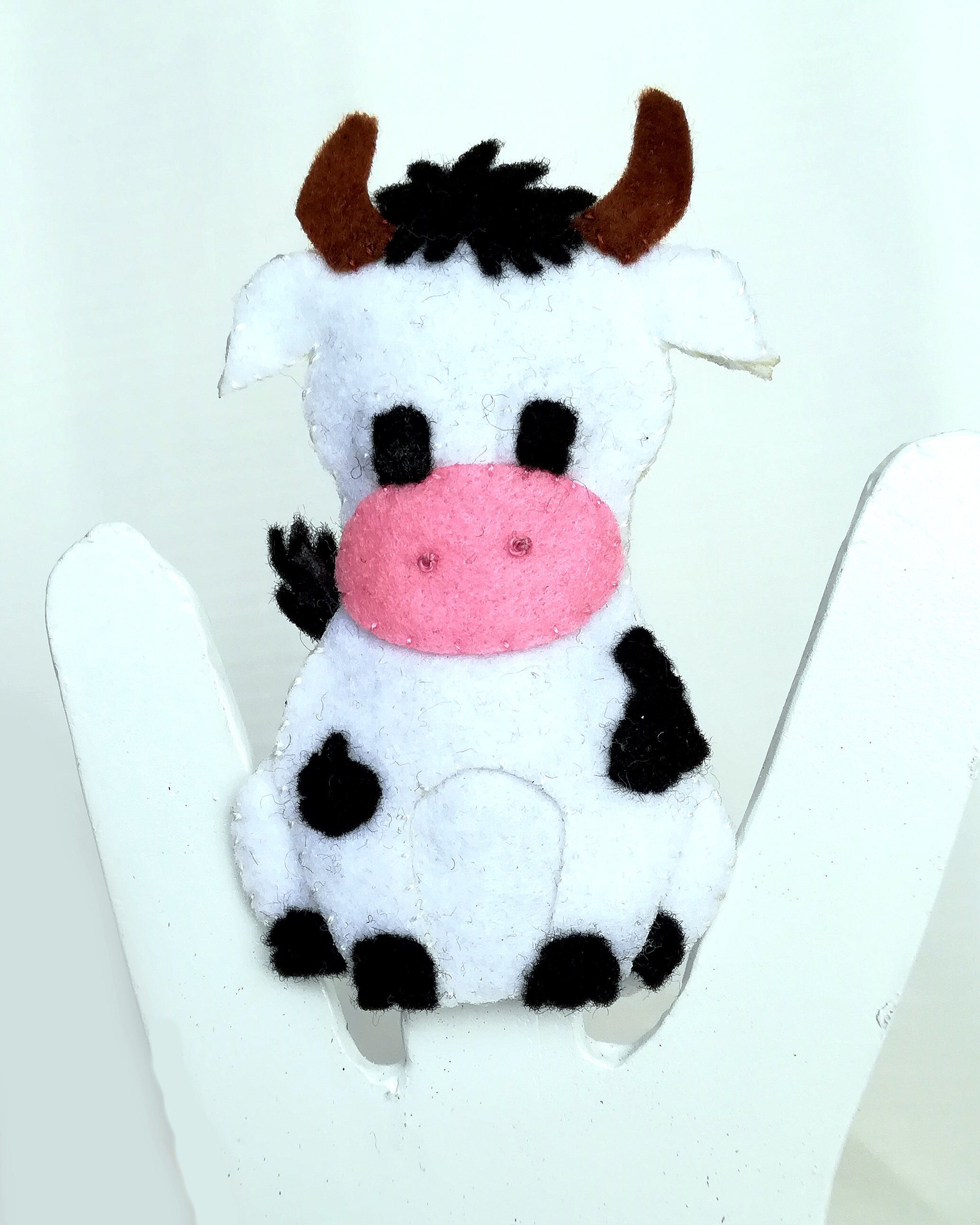 Old Macdonald Felt Finger Puppet Pdf Pattern And Step By Step Etsy