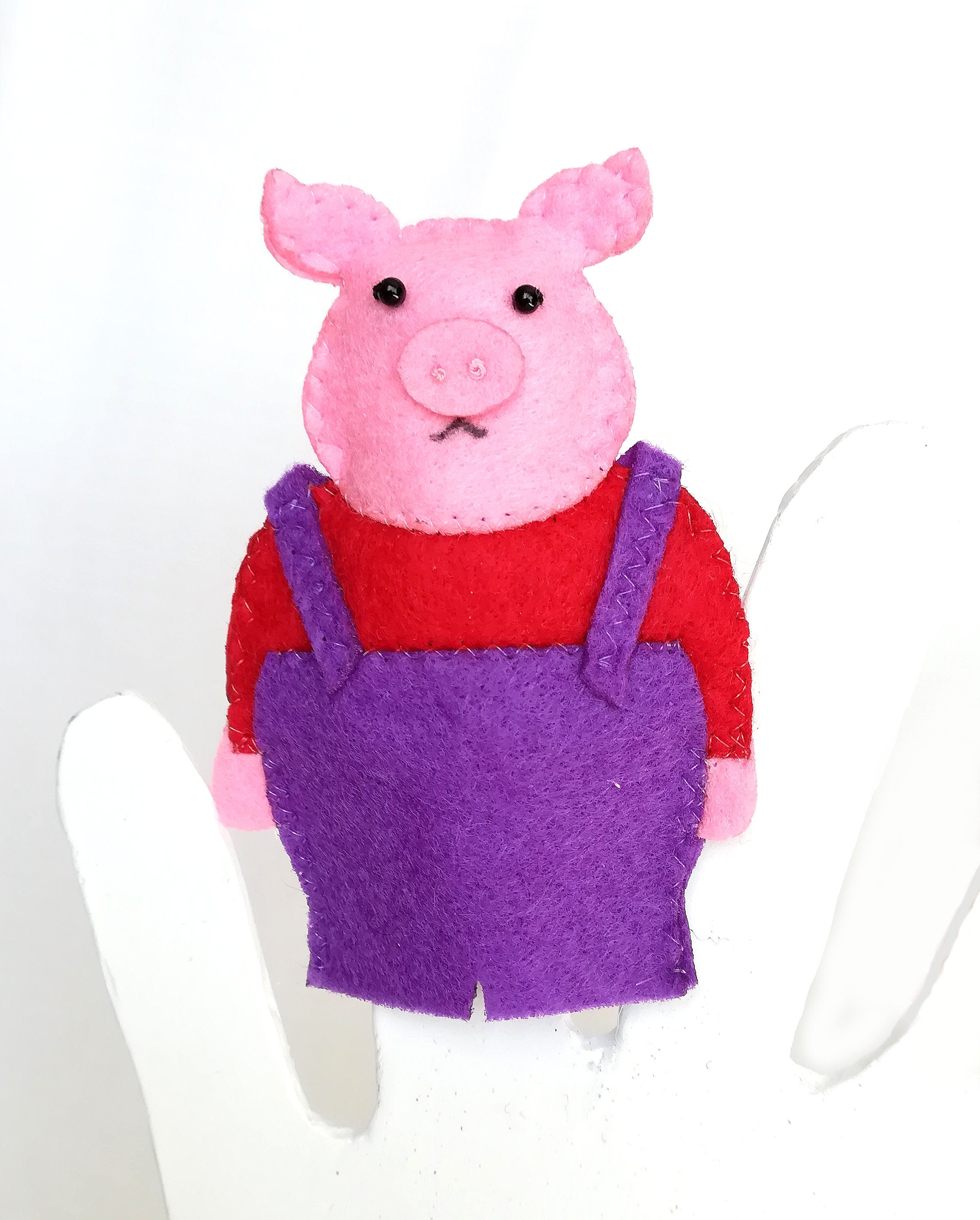 Patron de couture de marionnettes de cochon - France