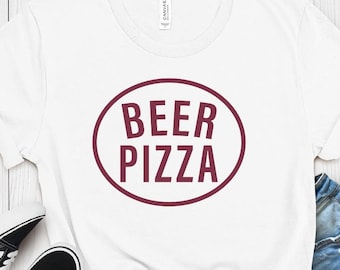 Beer Pizza Hyunjin Shirt, Kpop Eer Pizza Hyunjin T-Shirt - Unisex Jersey Tee, BTS Merch, Kpop Fan Gift, Graphic Tee, Short Sleeve Shirt