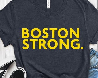 Boston Strong T-Shirt, Support Boston, Marathon Gift