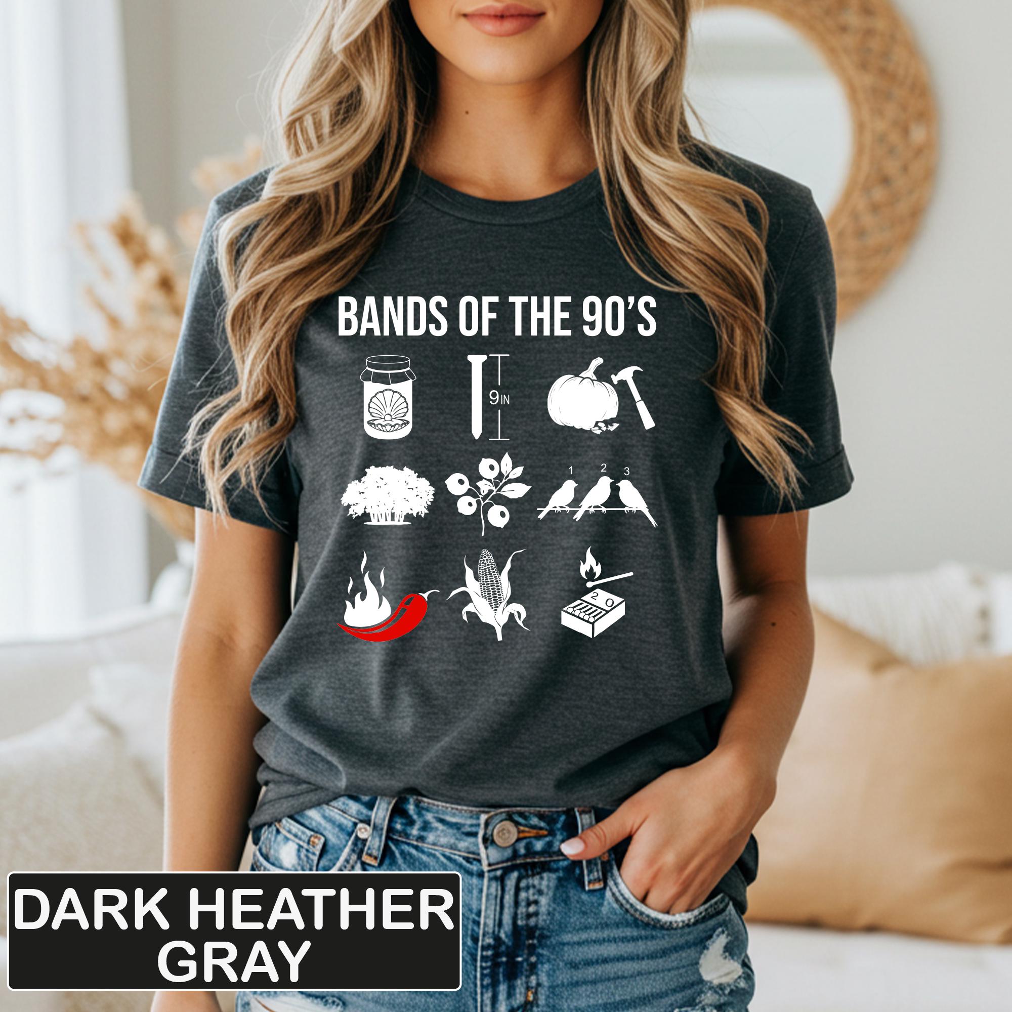 OVERCAST バンドTシャツ 90s L メタルコア Bands of the 90's Shirt, 90s Rock Bands T-shirt, Grunge Style