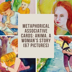Anima Therapy cards, Trauma healing, IFS, deck digital, Metaphorical associative cards, printable cards, shadow work, psychology, grounding