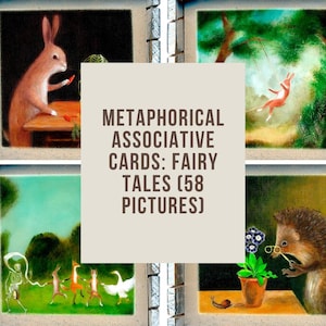 metaforische kaarten sprookje schilderij print digitaal kaartspel therapiekaarten communicatiekaarten metaforisch verhalen vertellen coaching IFS schaduwwerk
