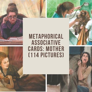 Tarjetas de terapia, tarjetas de asesoramiento, tarjetas de emociones, tarjetas metafóricas, sanación de traumas, trabajo con la sombra, psicología, relaciones, notas de terapia