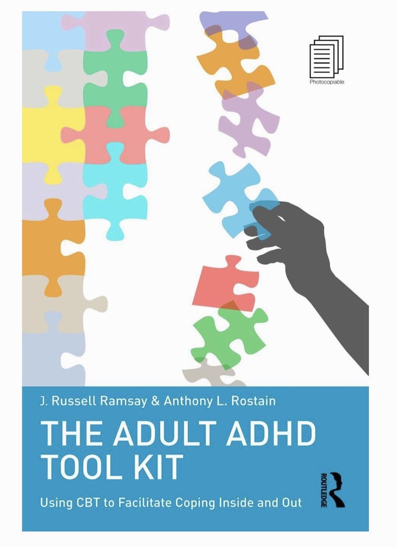Adult ADHD Toolkit | ADHD Workbook for Adults Printable | Executive ...