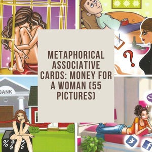 Geld für Frauen Metaphorische Karten: Coaching & Therapie Ressourcen (Digitaler Download)