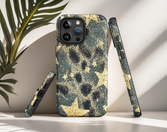 Telefoonhoesje met luipaardprint, aangepaste charme telefoonhoes, telefoonhoesje met luipaardkunst voor iPhone 16 uur 15 14 13 12 11 x hoesje
