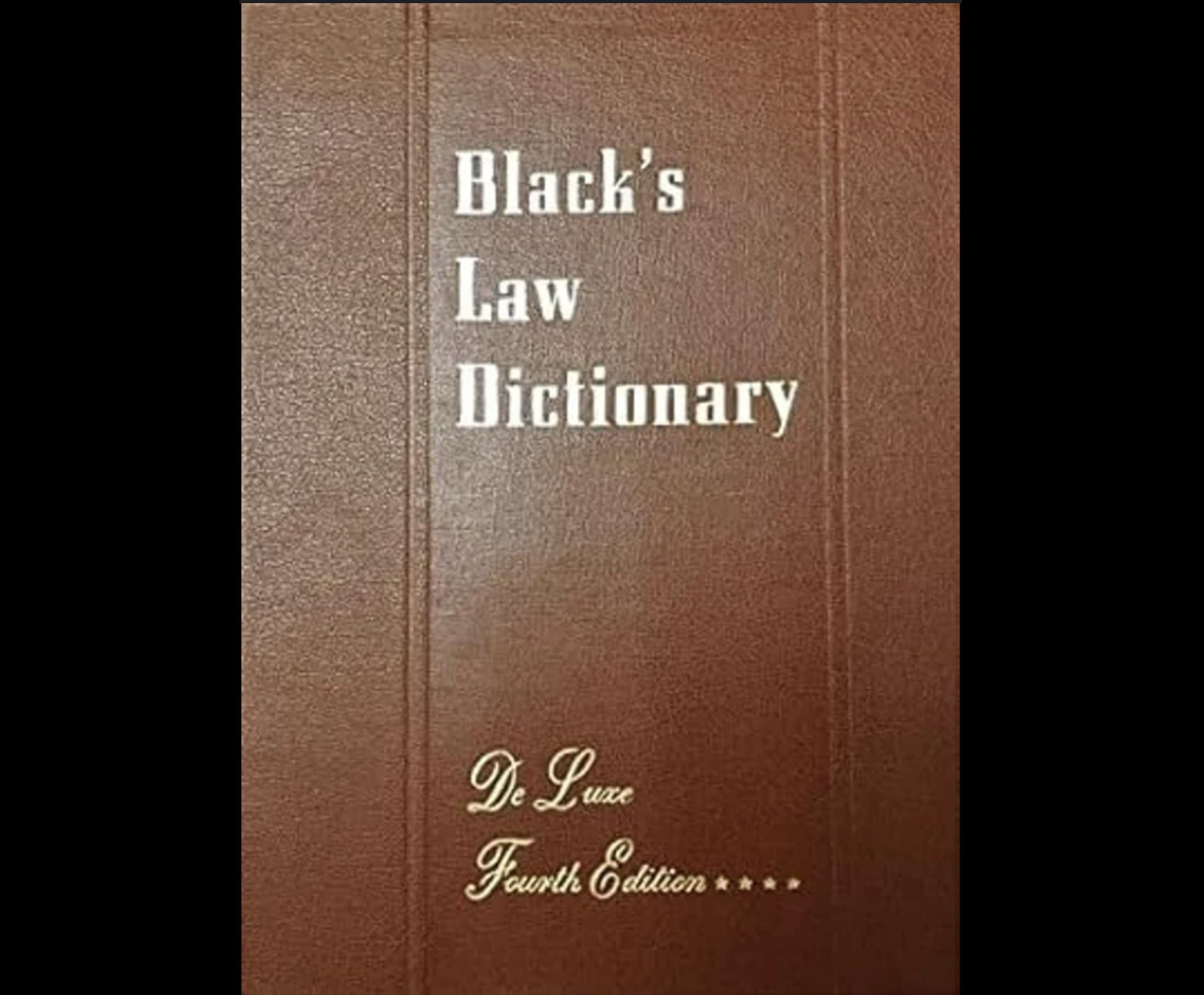 Black's Law Dictionary, 4th Edition - Etsy