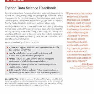Python Data Science Handbook By: Jake Vanderplas (instant Pdf Download ...