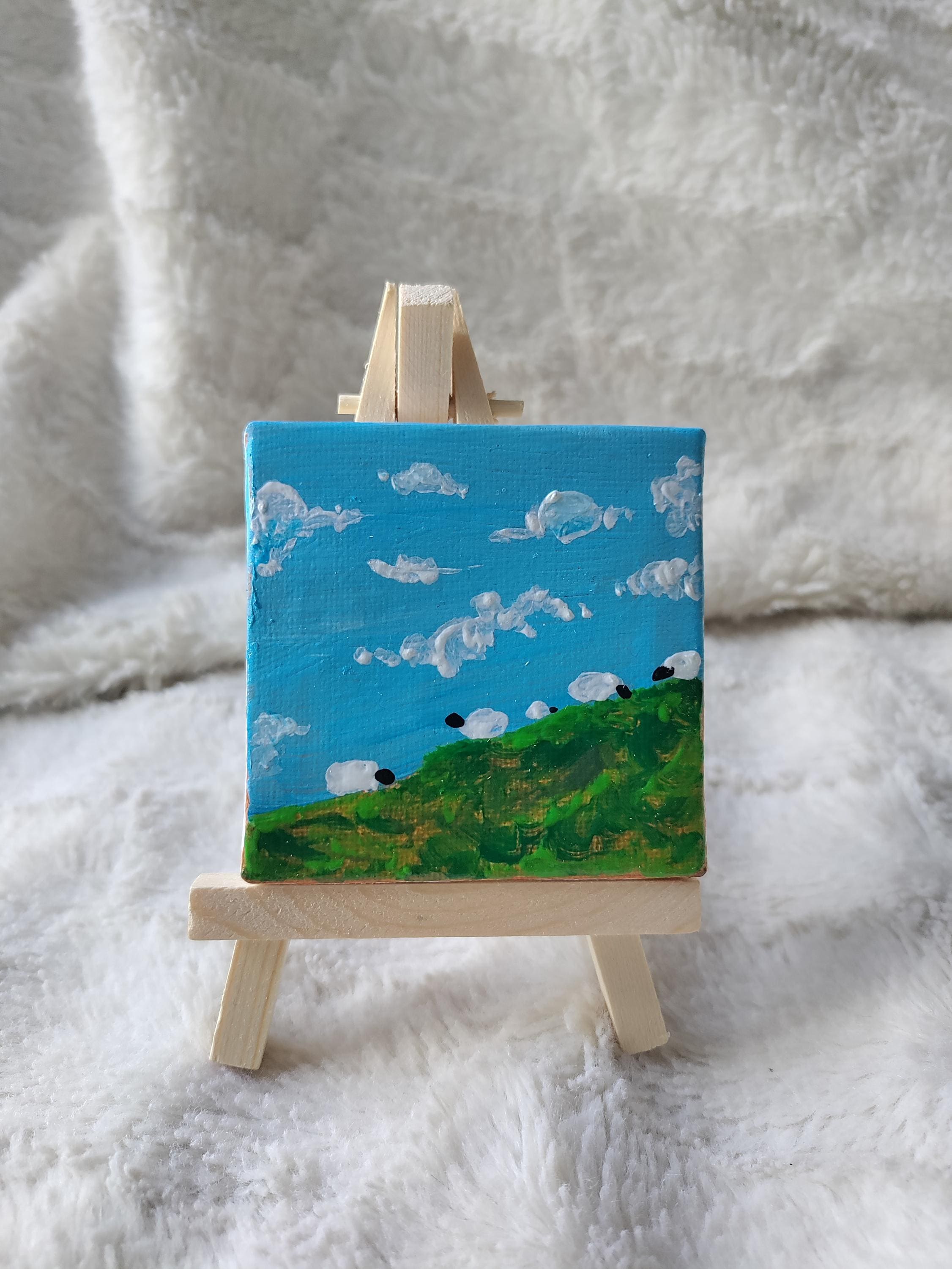 風景画 アクリル絵具 キャンバス  bridge sheep il_fullxfull.6276574761_4vf7.jpg