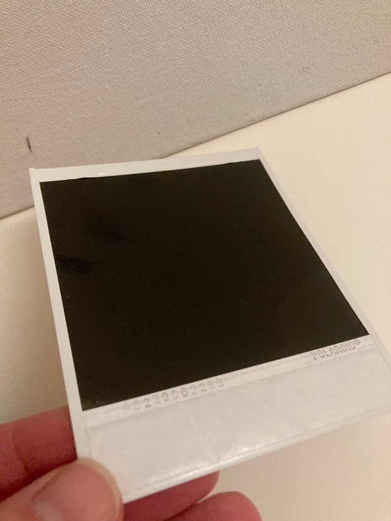 Framed Polaroid of a UFO Flying over Joshua Trees image 3