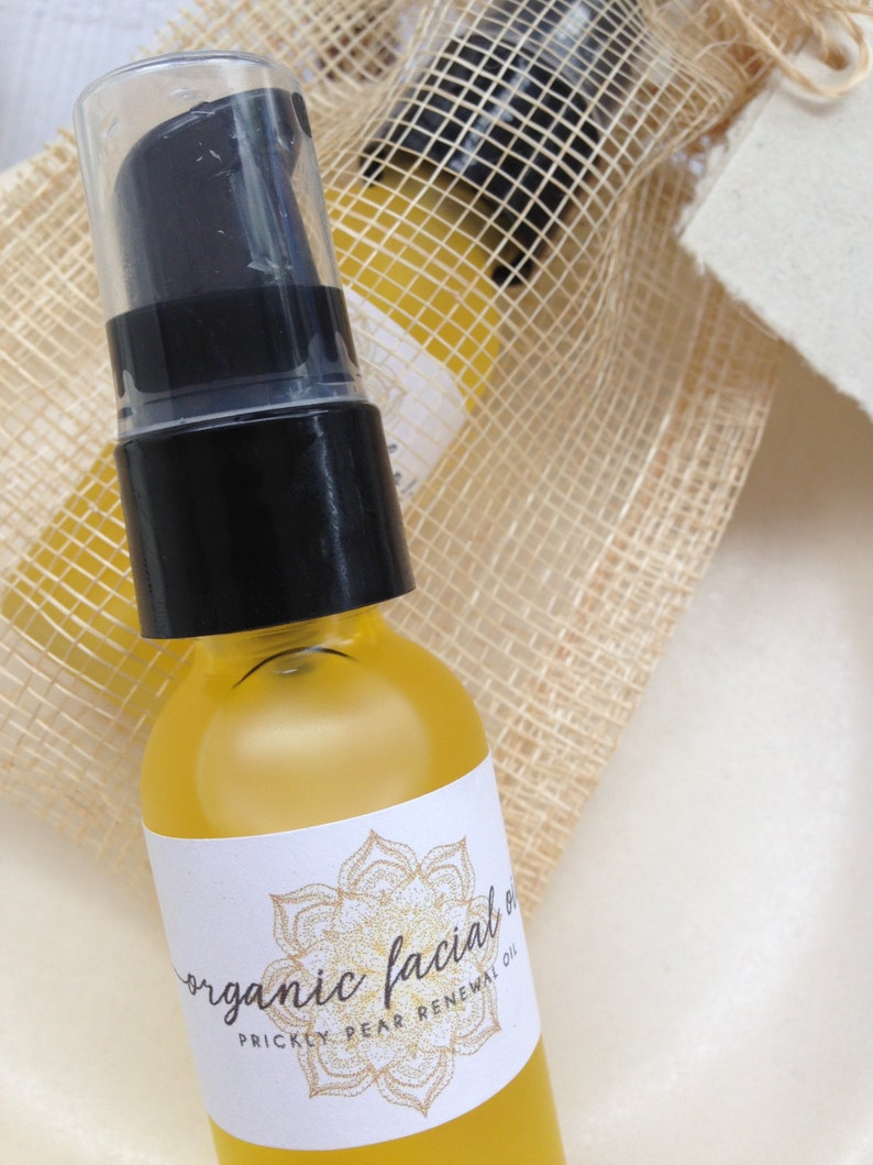 Prickly Pear Organic Facial Oil & Serum 1 oz Etsy