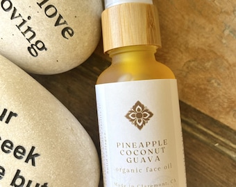 Pineapple Coconut Guava Organic Face Oil, 1 oz