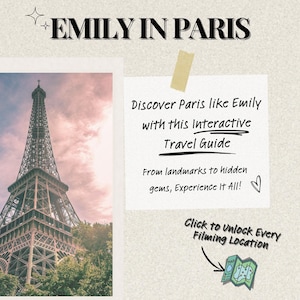 Die ultimative interaktive Karte „Emily in Paris“.