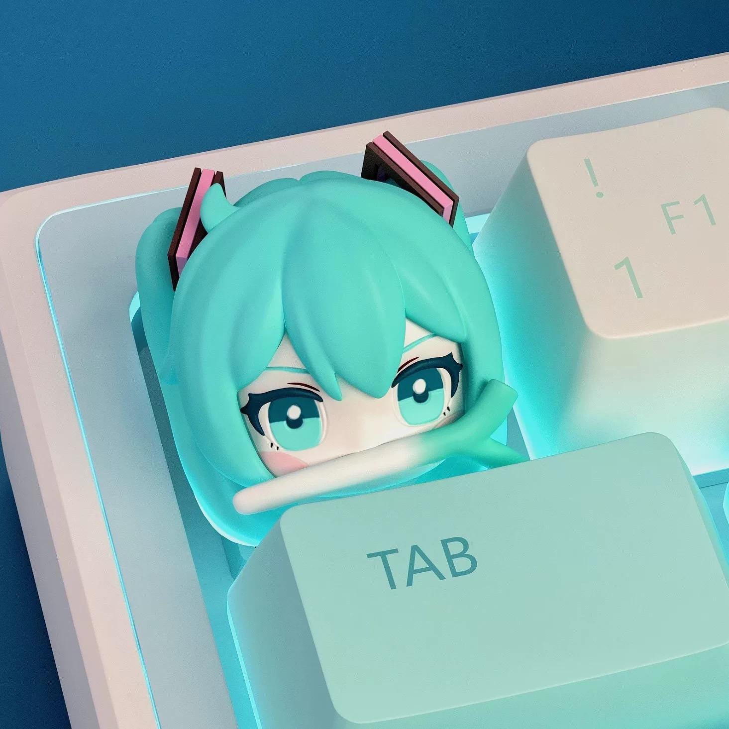 Hatsune miku keycaps - Etsy 日本