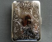 Dresden Personal Case, Cigarette Case, Metal Wallet, Business Card Holder, Vintage New Old Stock Made in Germany by Hansaware 845 N 85