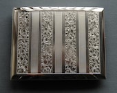 Zurich Cigarette Case, Double Sided, Vintage Made in Germany by Hansaware 5554 N 180C