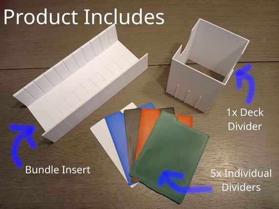 MTG Bundle Box Inserts - Organize With Ease or Utilize for a Great