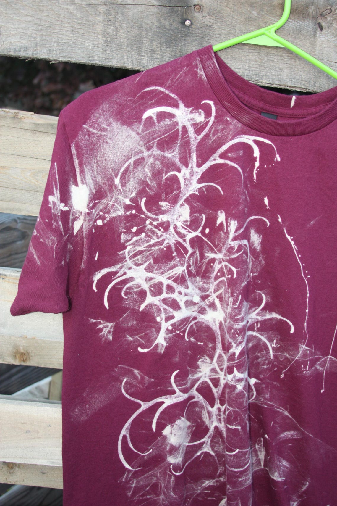 Sun-Bleached Raw Edged Shirt