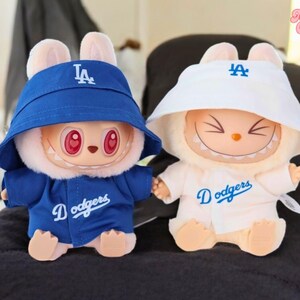 大谷くん　Los Angeles Dodgers　labubu着替えのみ ラスト1点 ラブブ LABUBU 着せ替え ドジャース 大谷