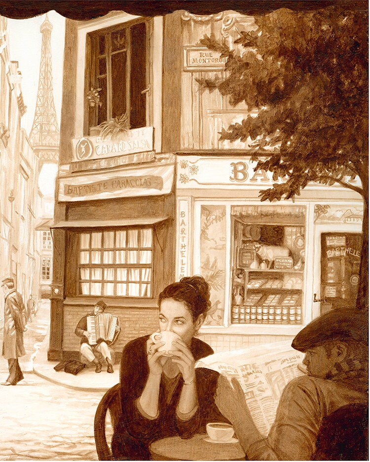 LY | COFFEE STAND IN THE PAINTING 7 (2019) | MutualArt