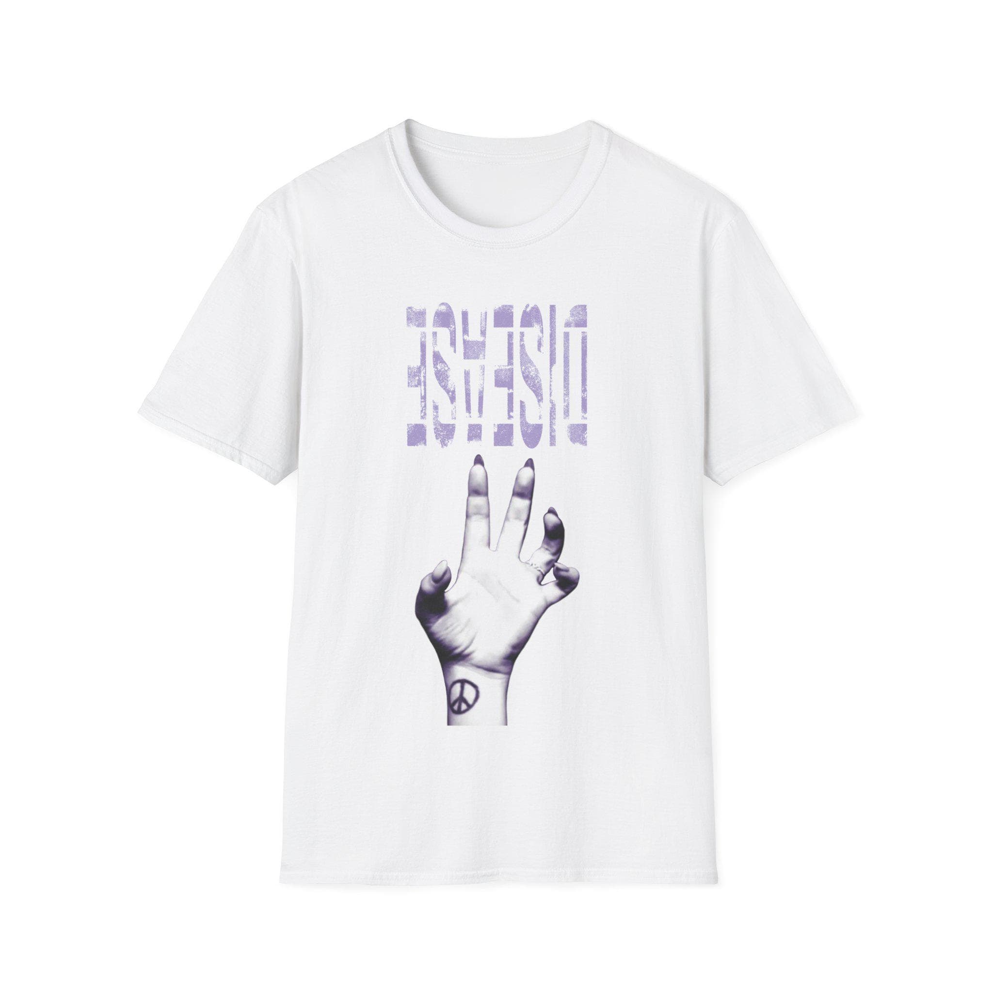 Tultex Lady Gaga Little Monsters 2010 Are My Heart White T