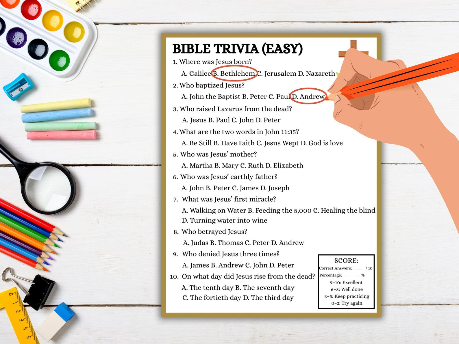 Printable Bible Trivia, Youth Group Games, Teen Ice Breaker Activity ...
