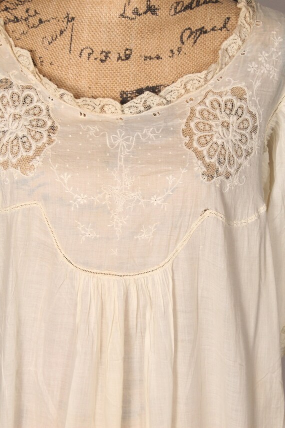 Antique Nightgown,  Edwardian Nightgown,  Antique… - image 5