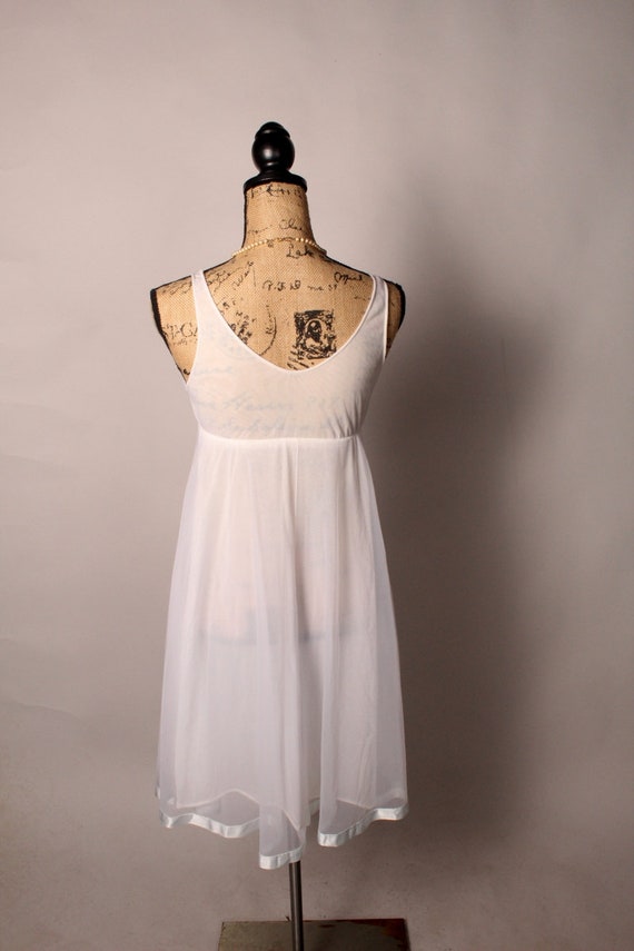 Vintage Wedding Lingerie // Vintage 50s 60s White… - image 4