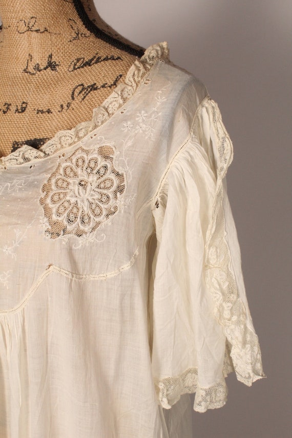 Antique Nightgown,  Edwardian Nightgown,  Antique… - image 6