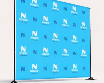Step and Repeat Banner of 5ft x 8ft  in 275 | Custom Logo Photo Backdrop