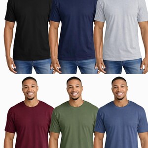 Gildan Soft Style T-Shirt – Adult Short Sleeve, Personalized, DTG, Screen Print, Embroidery, Bulk Options zdjęcie 6