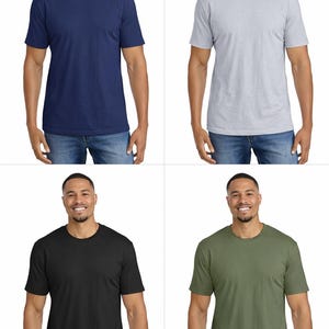 Gildan Soft Style T-Shirt – Adult Short Sleeve, Personalized, DTG, Screen Print, Embroidery, Bulk Options zdjęcie 3