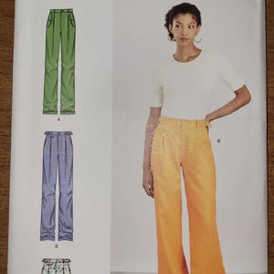 Simplicity Sewing Pattern S9709 Misses Pants and Shorts