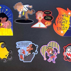 Frosted Stickers | Malevolent