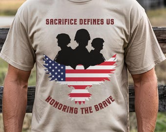 Patriotic Eagle T-Shirt: Memorial Day, Honoring Veterans