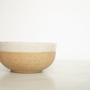 miss anna raw + white *handmade ceramic bowls*
